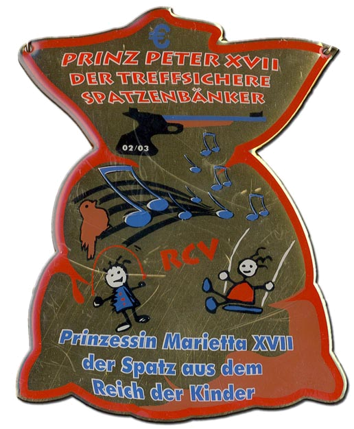 Bild von Peter XVII. der treffsichere Spatzenbänker & Marietta XVII. der Spatz aus dem Reich der Kinder